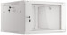 Lanberg :: Rack Cabinet 19" Wall-Mount 6U/600X600 (flat-pack) V2 Grey, Glass door