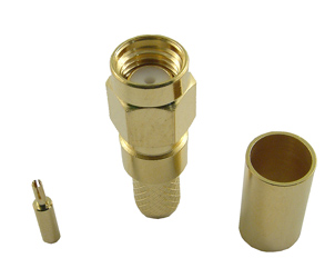 Connector RP-SMA-female crimp for H155/RF5 cable
