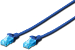 DIGITUS CAT 5e U/UTP patch cable 1m Blue