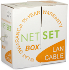 NETSET U UTP CAT 6e BOX Ethernet Cable 100%Cu