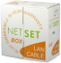 NETSET UTP CAT 5e BOX Outdoor Ethernet Cable 100%Cu