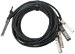 Q+BC0003-S+ - 40 Gbps QSFP+ brake-out cable to 4x10G SFP+